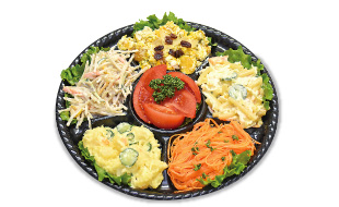PINYサラダ冷菜盛合せプレート